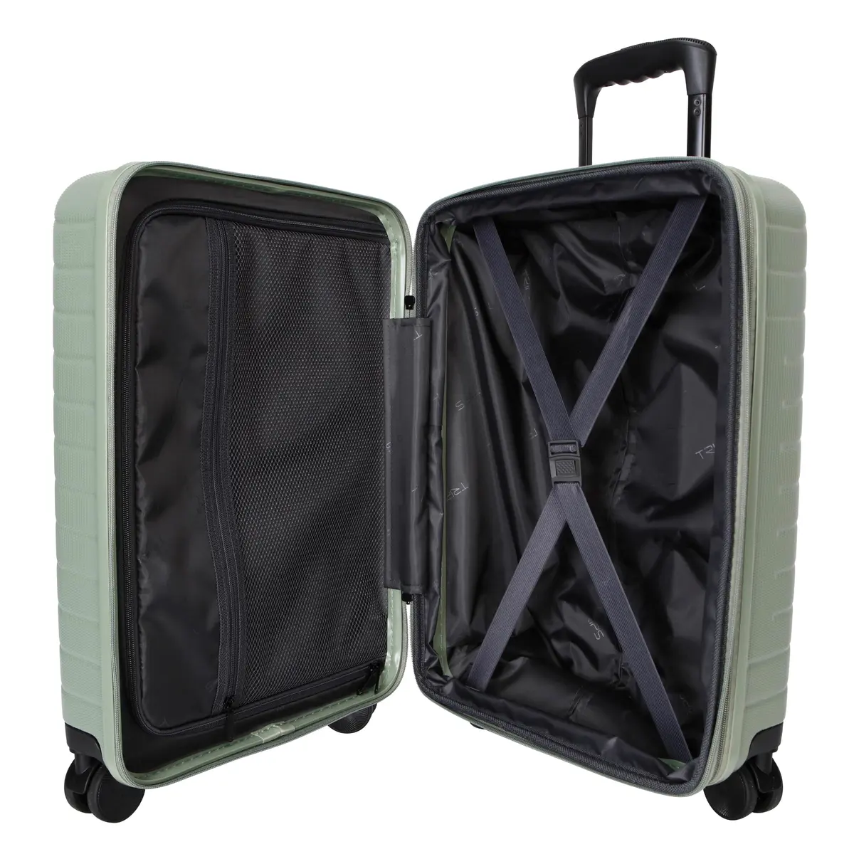 TRIPS RIDGELINE 20" Carry-On Lightweight Durable Hardside Luggage, Sea Spray | 8-Wheel Spinner Cabin Size - view 4