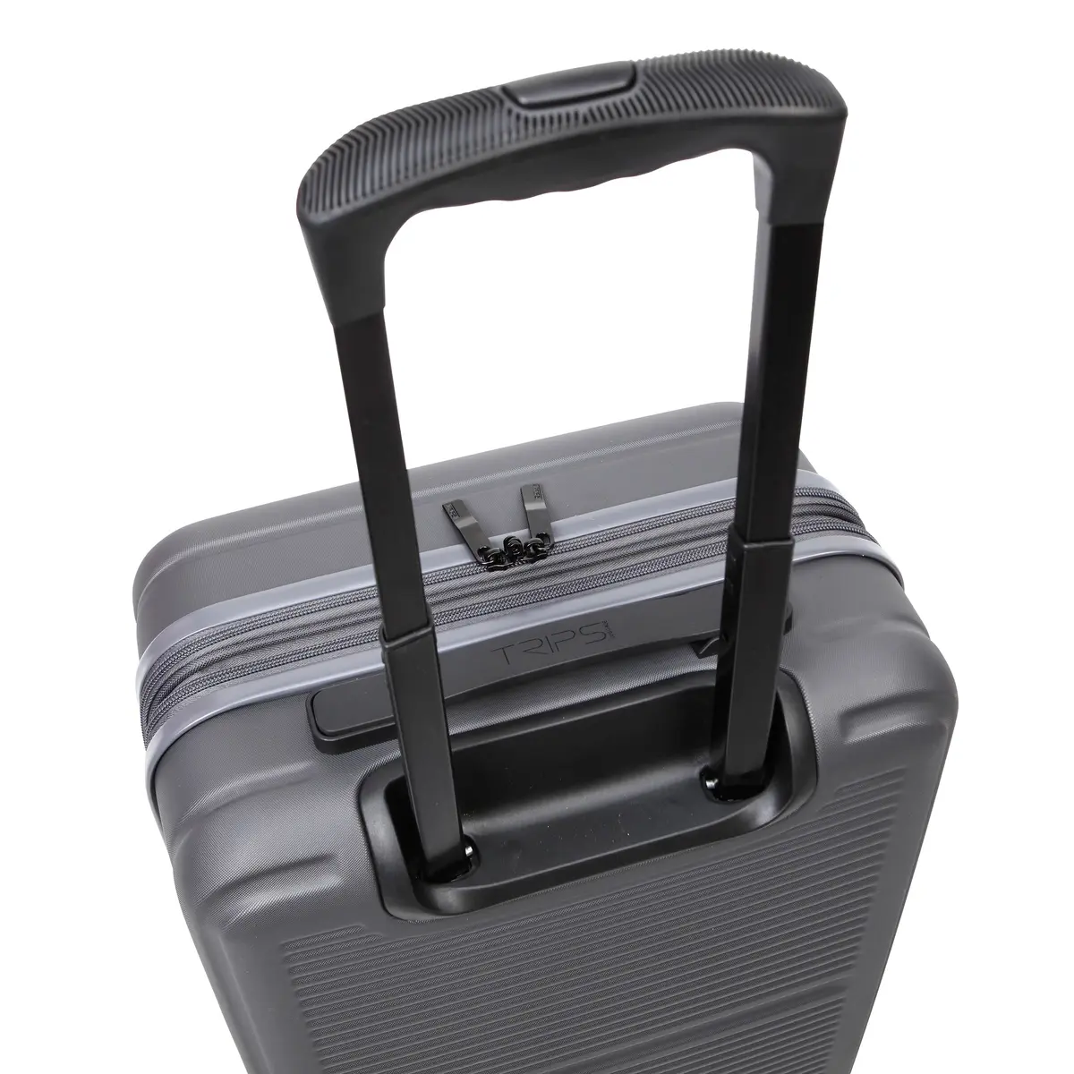TRIPS AXIS 20-Inch Carry-On Lightweight Durable Hardside 8-Wheel Spinner Cabin Size Luggage, Asphalt | 20" Hard Shell with 8 Spinner Wheels - view 4