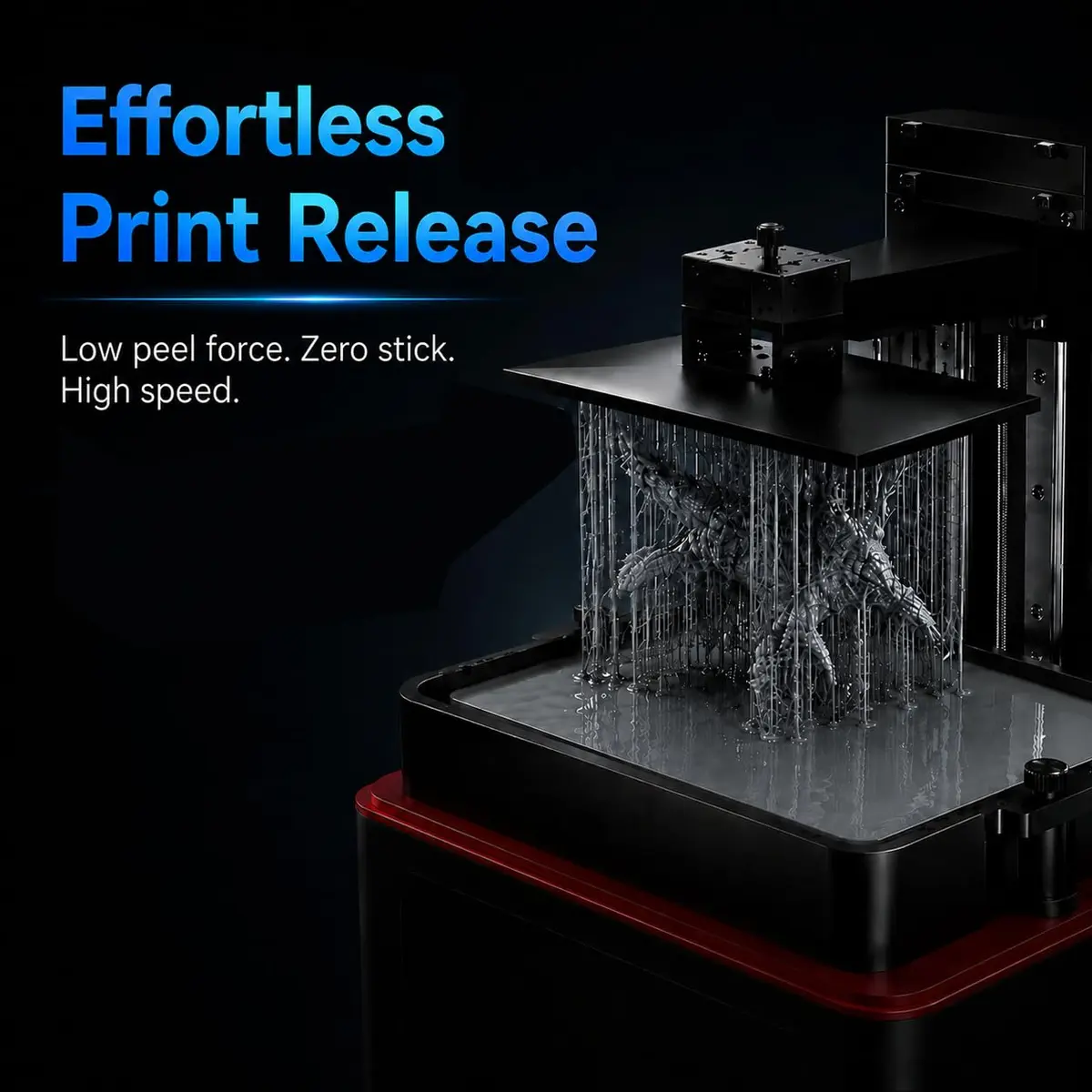 Siraya Tech NFEP 2.0 Pro Release Film 145μm (2 Pcs, A4 Size) | Ultra-Low Peel Force for High-Speed Resin Printing - view 2