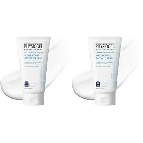 PHYSIOGEL Daily Moisture Therapy Hydrating Facial Cream 20.4 fl oz (Pack of 2) | Dermatologist-Recommended for Dry & Sensitive Skin - main product image