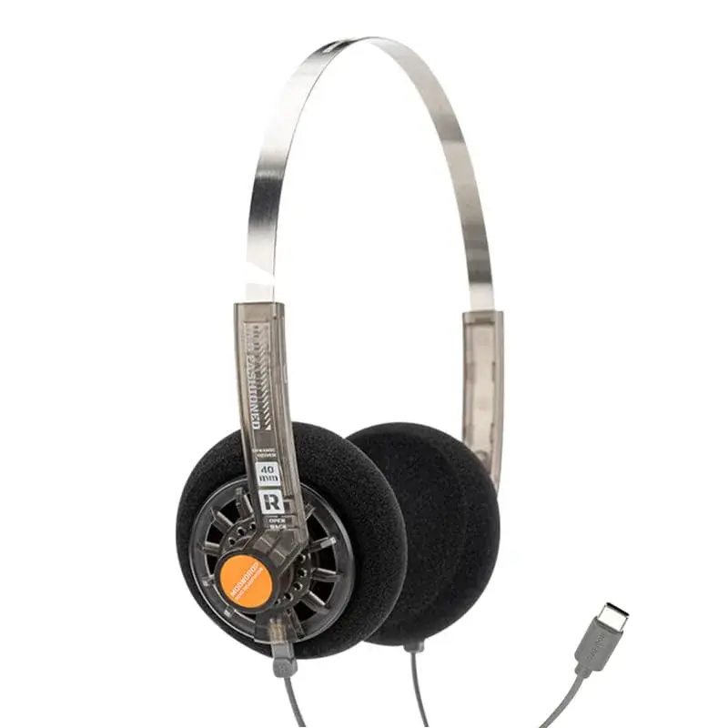 Moondrop Old Fashioned On-Ear Headphones 40mm Driver | Open-Back Retro Design, 3.5mm Jack - main product image