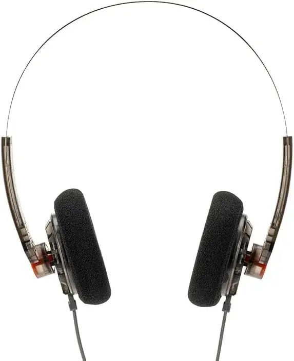 Moondrop Old Fashioned On-Ear Headphones Silver | 32Ω Impedance, 40mm Driver, 0.78mm 2pin Cable - view 2