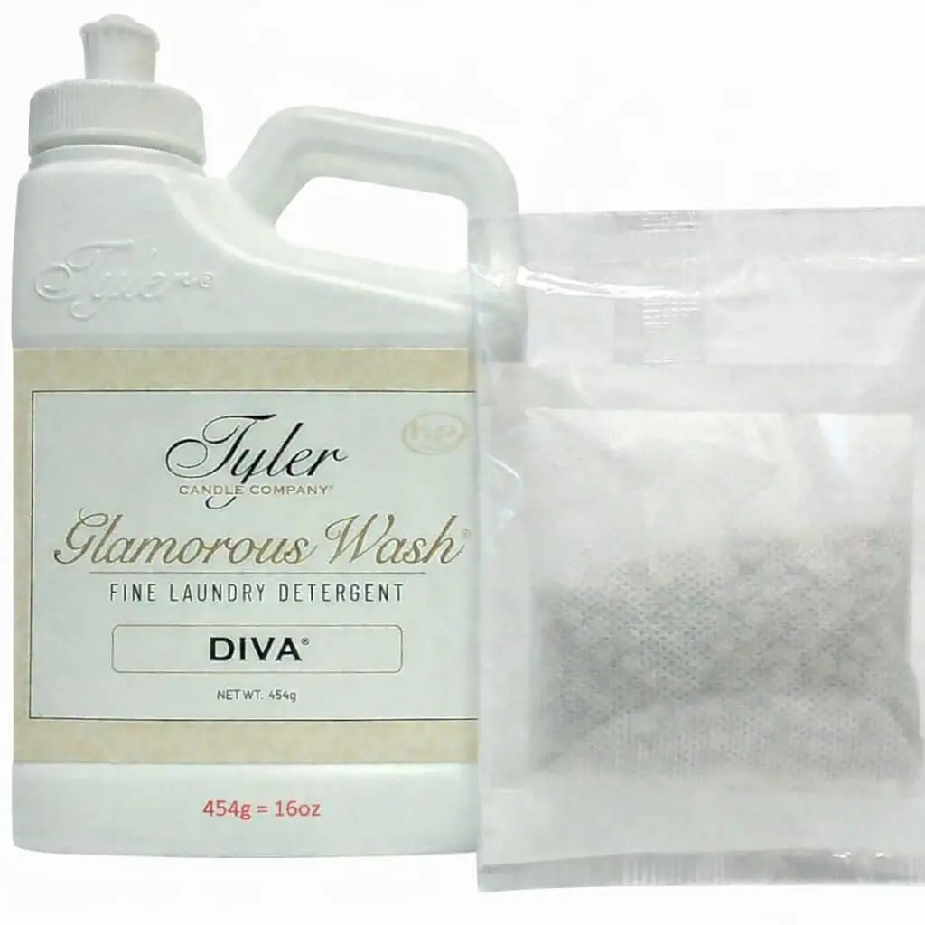 Tyler Candle Company Diva Liquid Laundry Detergent 473ml (16 Fl Oz) | Fragrance Focused Wash - main product image