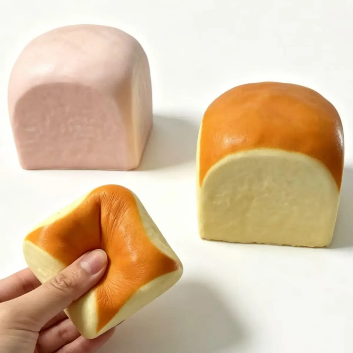 Generic Dumpling Squishy Stress Balls 2-Pack | Slow Rising, Non-Toxic, PU Material - main product image