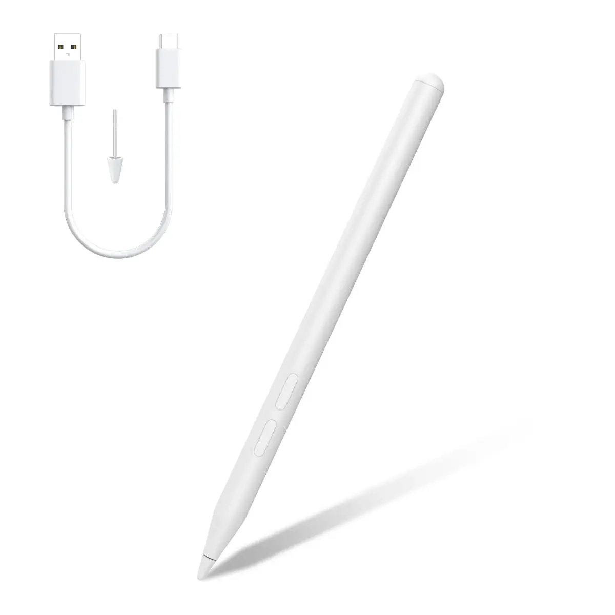 hacey Stylus Pen for Surface Pro 11/10/9/8/X/7+/6/5/4/3, Go 3/2/1, Laptop/Studio/Book 4/3/2/1, Kobo eReaders | 4096 Pressure Sensitivity, USB-C Fast Charge - main product image