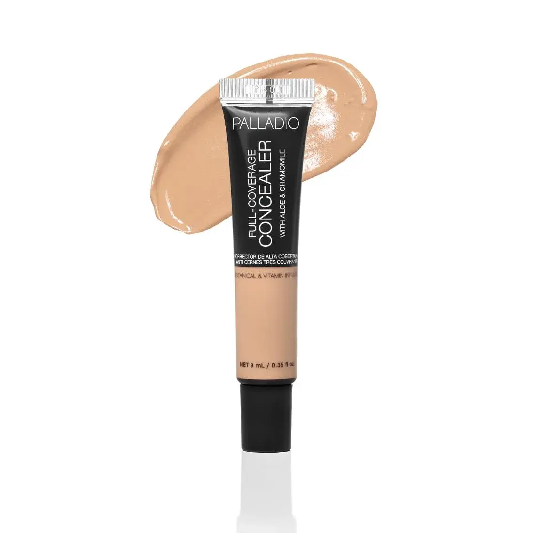 Palladio Full Coverage Concealer Caramel Drizzle 10g (0.35 oz) | Flawless Skin & Hydration - main product image
