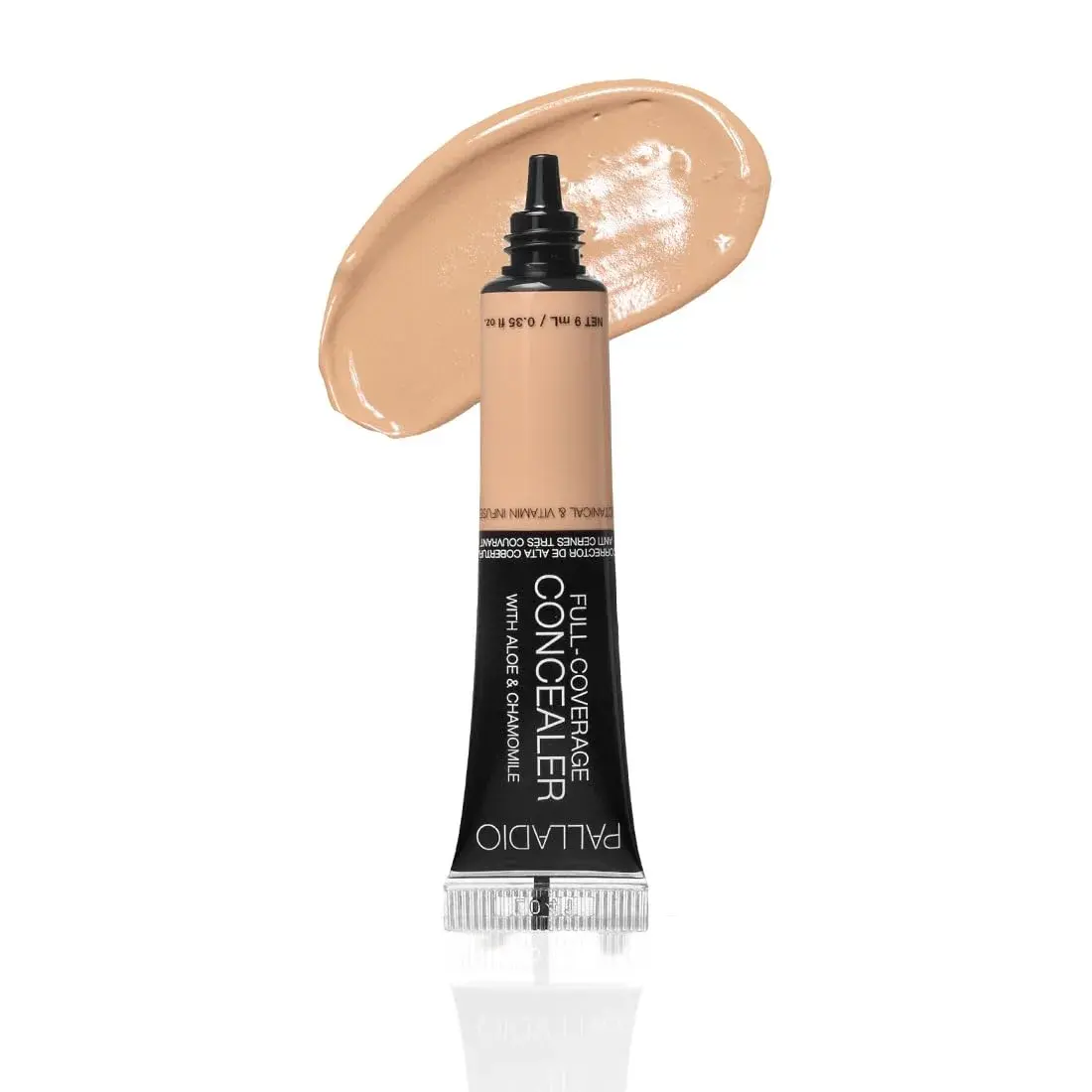 Palladio Full Coverage Concealer Caramel Drizzle 10g (0.35 oz) | Flawless Skin & Hydration - view 4