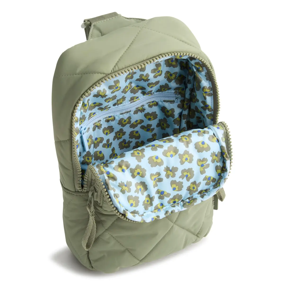 Vera Bradley Featherweight Lorman Sling Backpack | Water Resistant Crossbody for Travel (One Size) - view 5