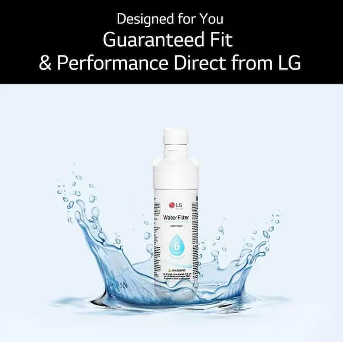 LG LT1000P3 & LT120F 3-Pack Bundle | Replacement Refrigerator Water & Air Filters | 200 Gallon Water Filter Capacity (NSF42, NSF53, NSF401) - view 8