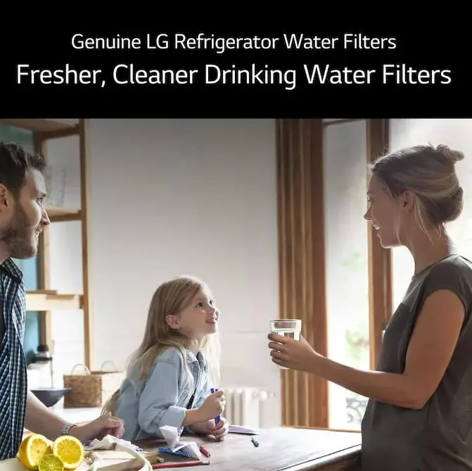 LG LT1000P3 & LT120F 3-Pack Bundle | Replacement Refrigerator Water & Air Filters | 200 Gallon Water Filter Capacity (NSF42, NSF53, NSF401) - view 9