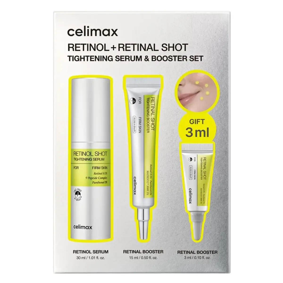 celimax The Vita A Retinal Shot Tightening Booster Serum 48ml (1.61 Fl Oz) | Advanced Wrinkle & Pore Care - main product image