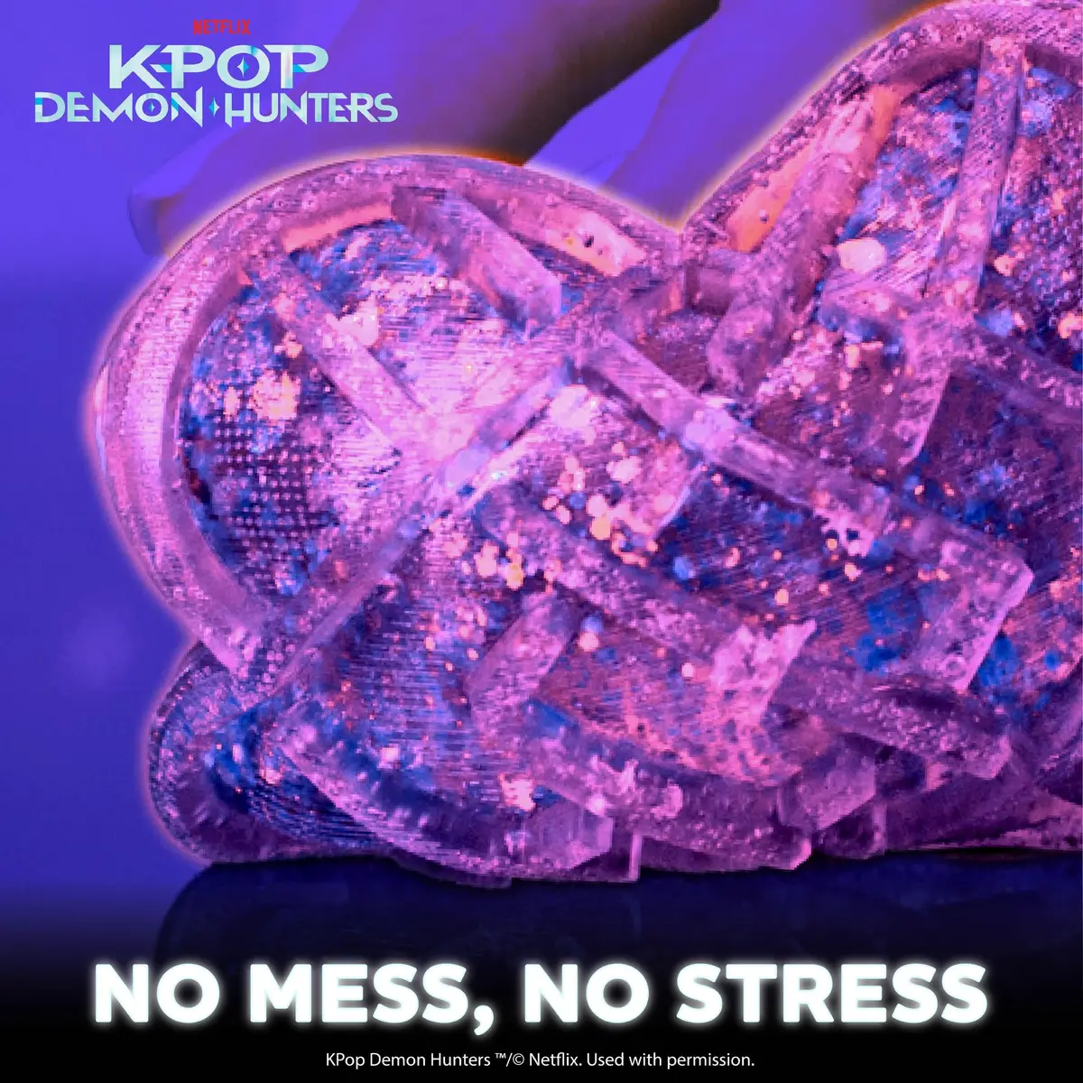Horizon Group USA KPop Demon Hunters HUNTR/X Gelli Gels | Slow-Flow Glitter Squishy Sensory Toy for Kids & Teens - view 5