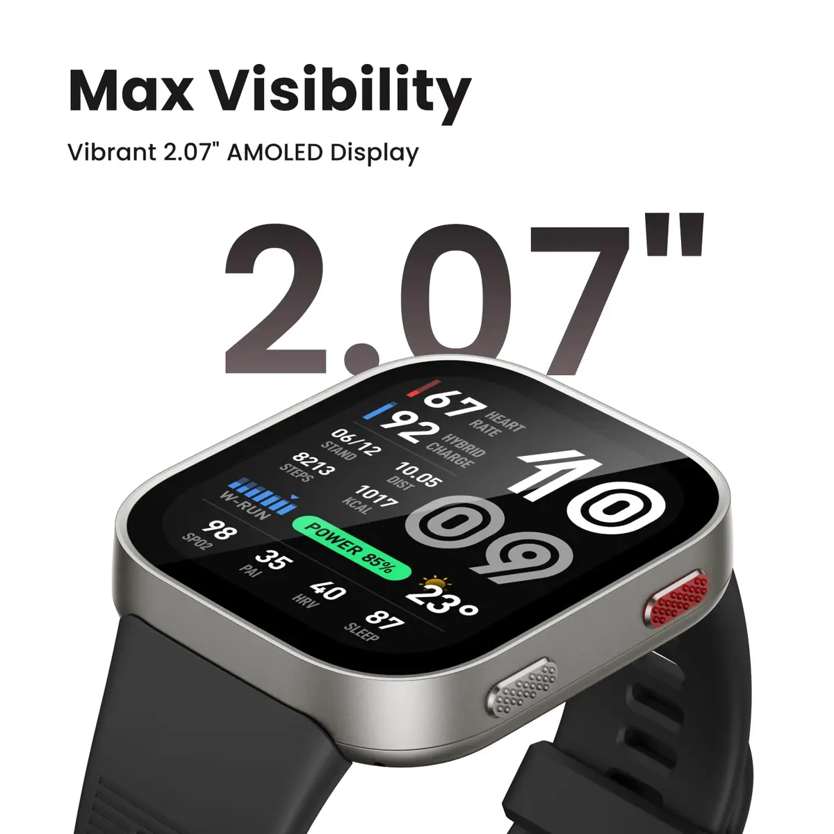 Amazfit Bip Max Smart Watch 2.07" AMOLED GPS iOS/Android | 20-Day Battery - view 2