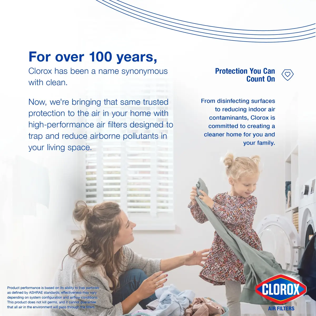 Clorox Air Filters 14x14x1 MERV 8 with Carbon | Pet & Odor Control, Made in USA - view 7