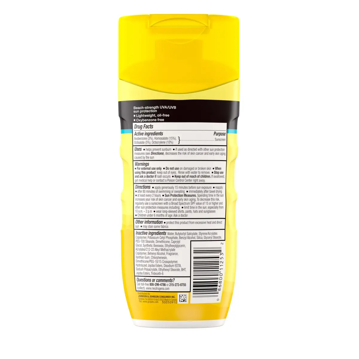 Neutrogena Beach Defense SPF 50 Lotion 400ml (13.4 Fl Oz) | Broad Spectrum UVA/UVB Protection - view 9