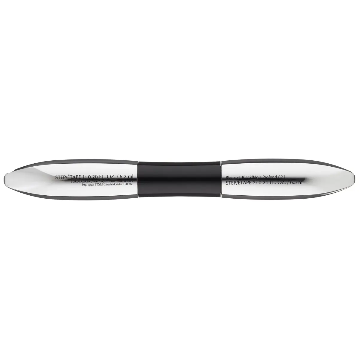 L'Oreal Paris Voluminous Superstar Mascara, Blackest Black, 0.82 ml (0.41 Fl Oz) x 2 | Washable, Primer + Fiber Formula - view 2