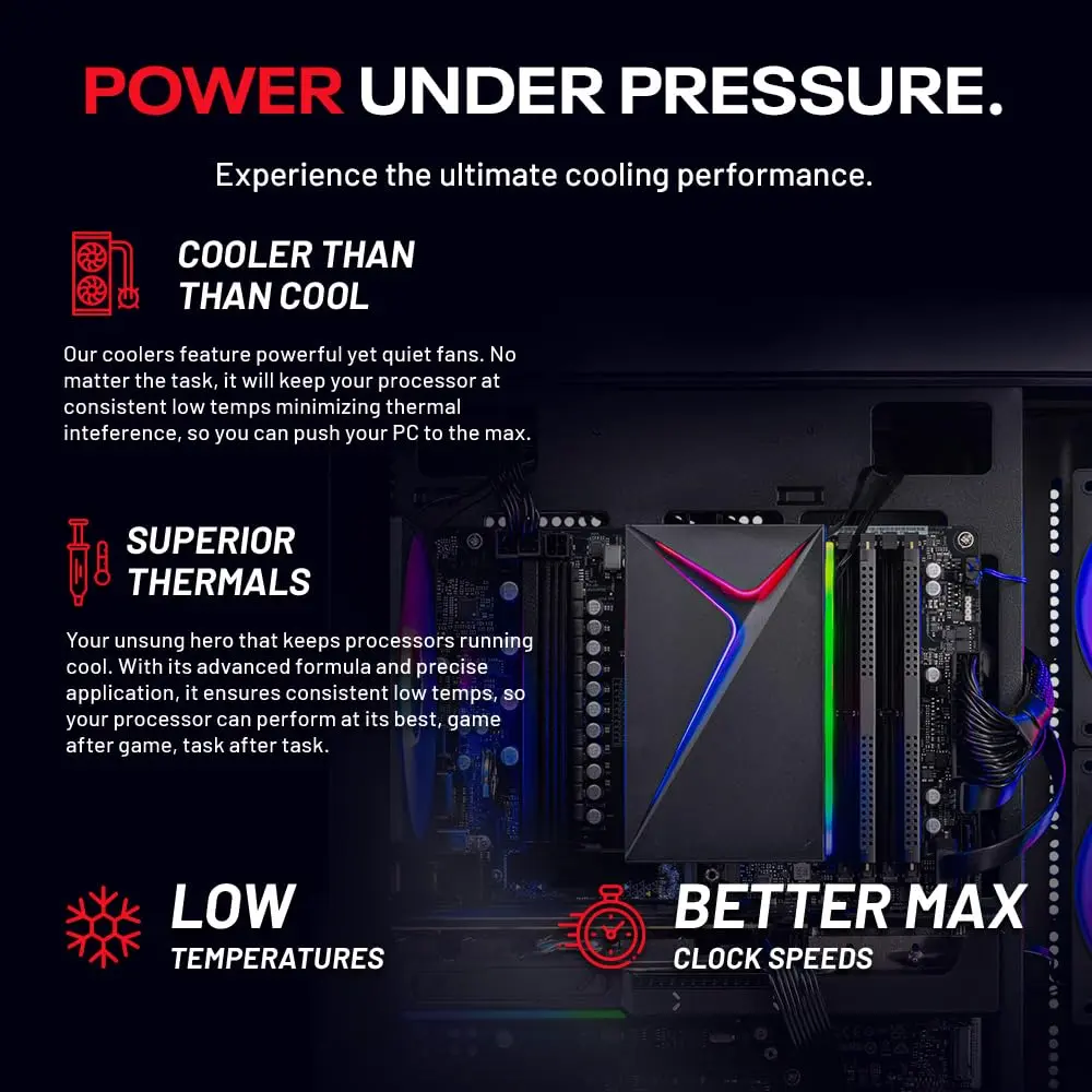 Skytech Gaming PC Desktop Ryzen 5 5500 RTX 5060 Ti 8GB 32GB RAM 1TB SSD | High-Performance Gaming Rig - view 2