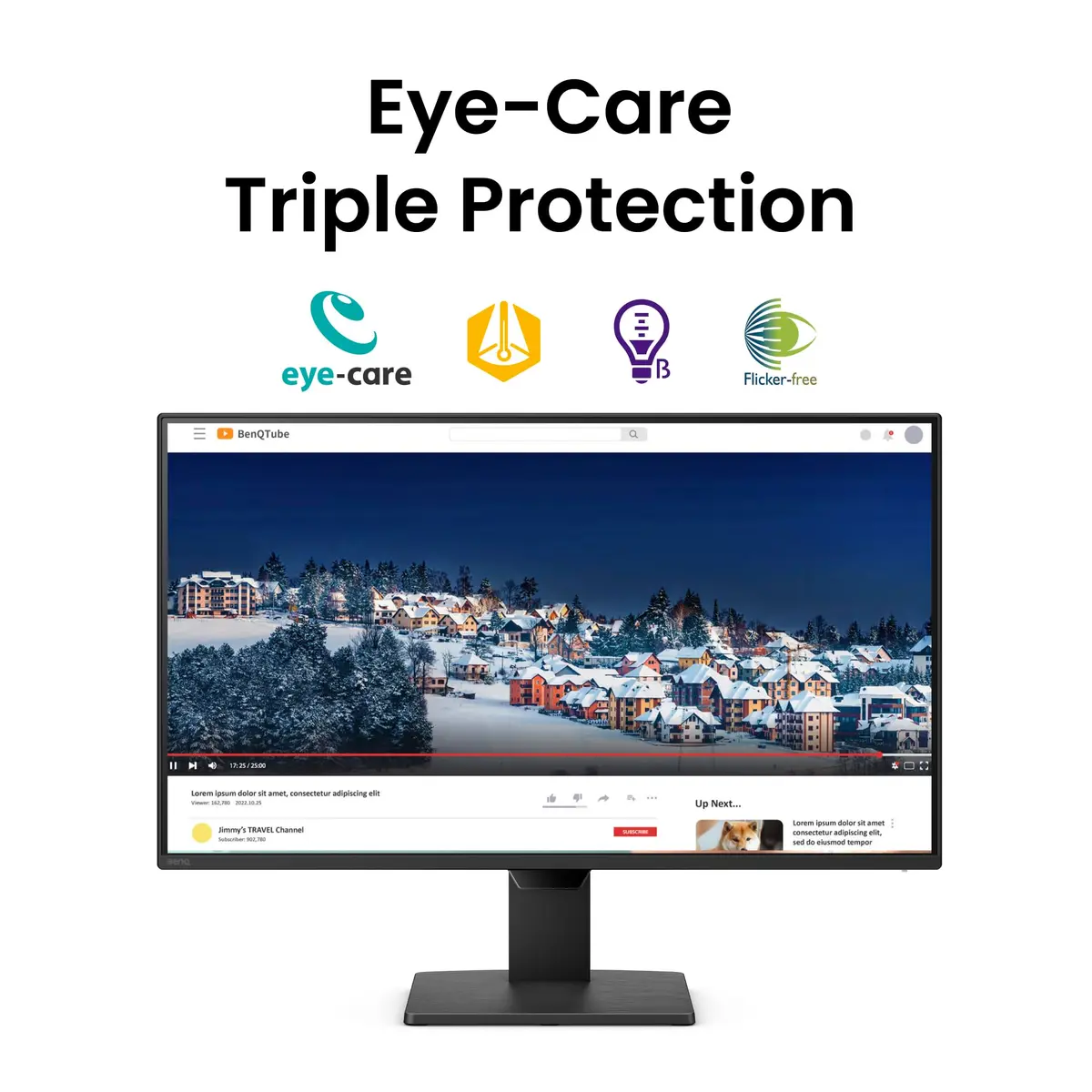 BenQ GW2490P 23.8" IPS Monitor 1080p 120Hz Eye-Care | Vibrant Visuals & Eye Comfort - view 6