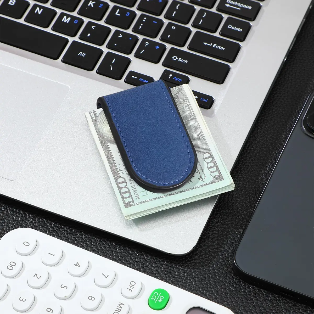 Hpmjz Slim Magnetic Money Clip Leather Wallet for Men | Compact, Durable & Stylish - view 5