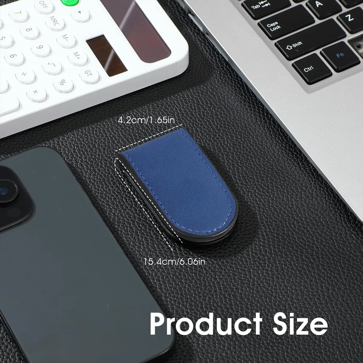 Hpmjz Slim Magnetic Money Clip Leather Wallet for Men | Compact, Durable & Stylish - view 2