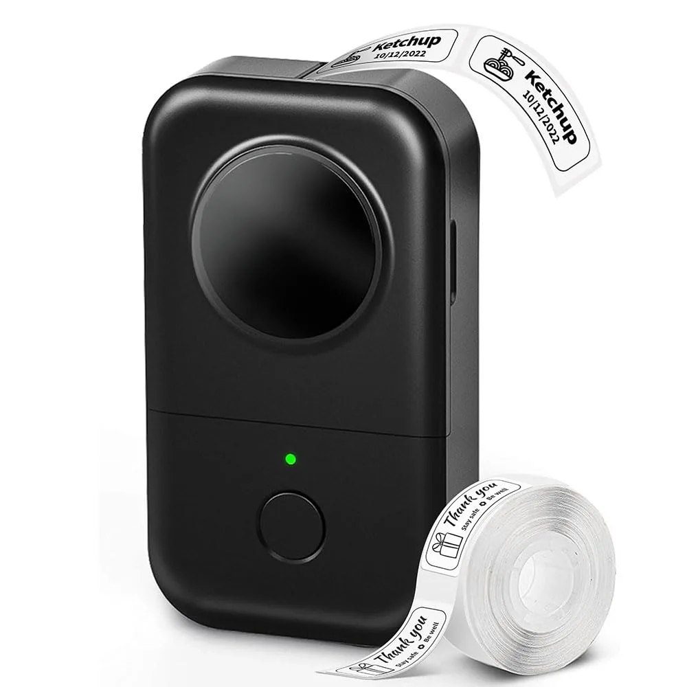 Phomemo D30 Label Maker Machine with USB-C & 220V Compatibility | High Resolution Printer - main product image