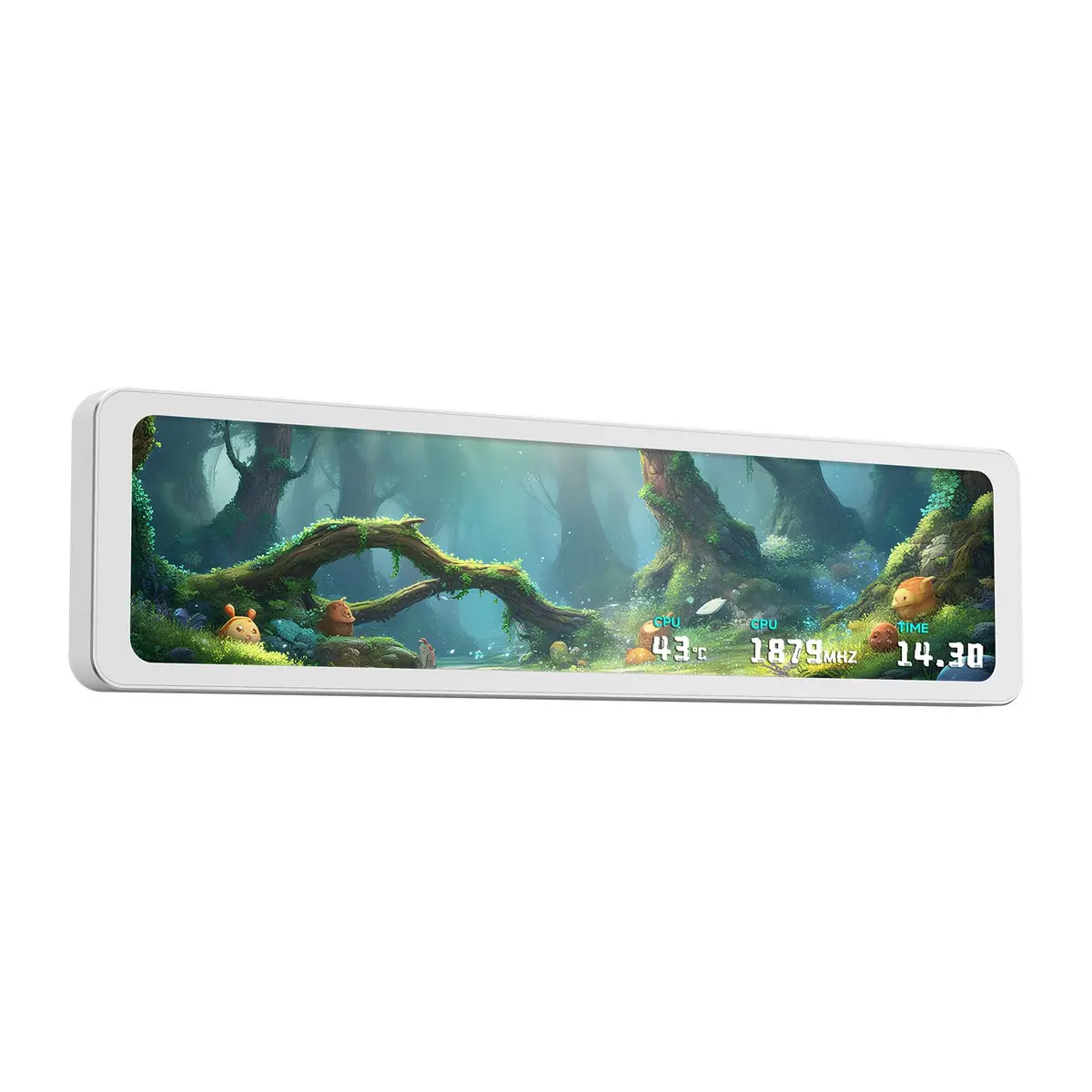Thermalright Trofeo Vision 11.3 LCD White | 11.3-inch Full-Color LCD Display with CPU/GPU Monitoring - main product image
