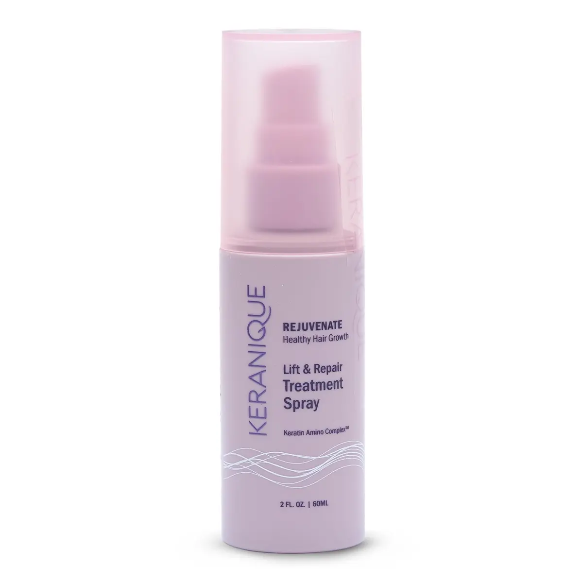 Keranique Lift & Repair Treatment Spray with Keratin Amino Complex™ 2 Oz | Instant Volume & Split End Repair - main product image