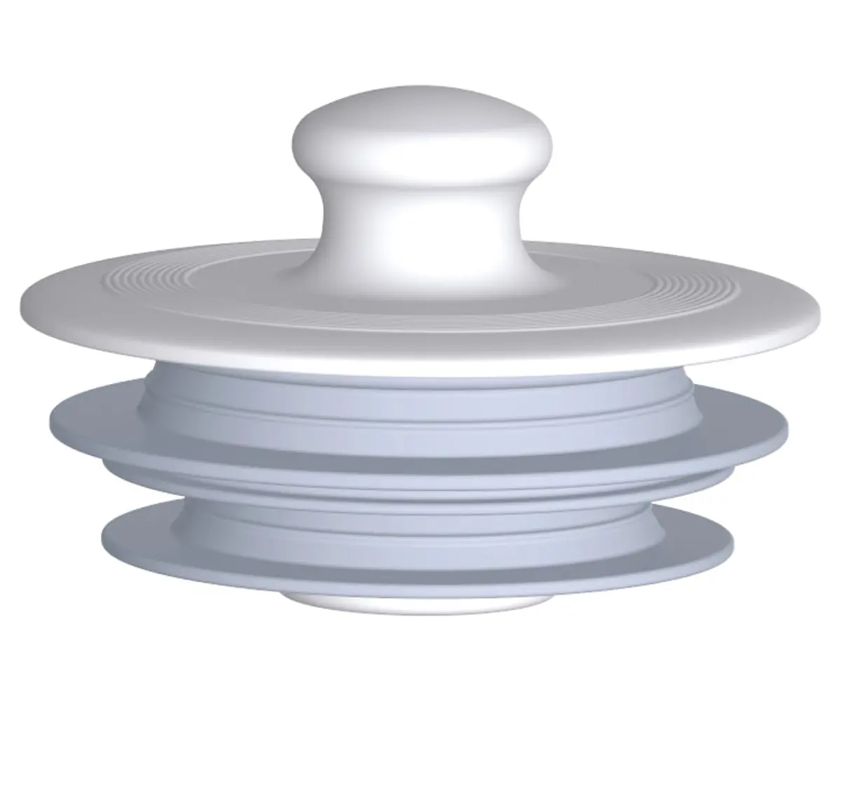 XAJOON Bathtub Drain Stopper & Silicone Drain Plug | Fits 1-5/8" to 2.0" Drains | Leak-Proof & Durable - main product image