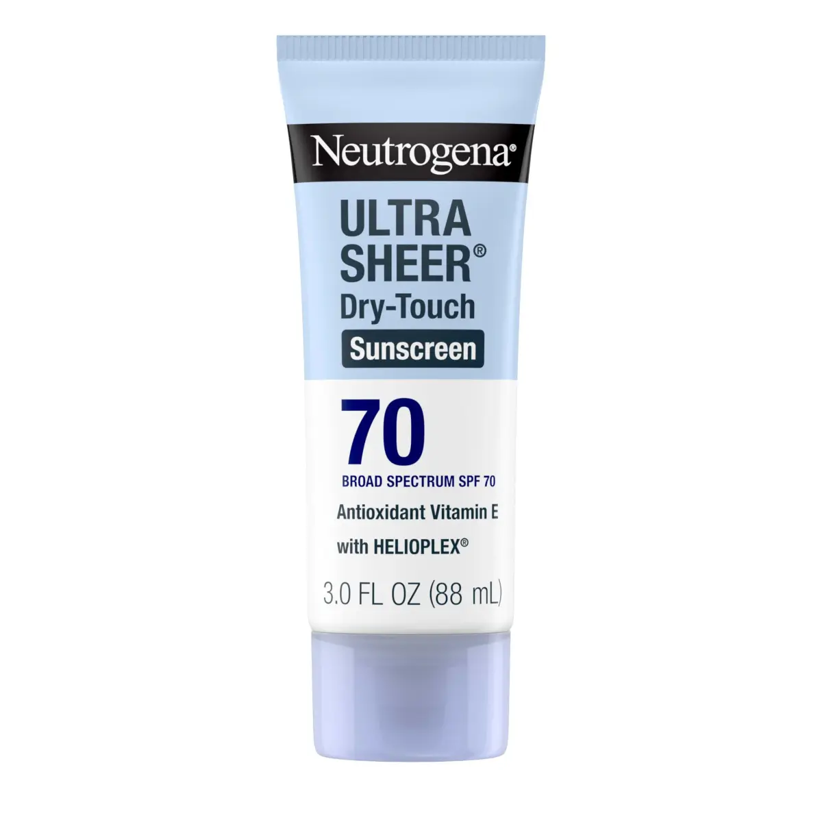 Neutrogena Ultra Sheer Dry-Touch Sunscreen Lotion SPF 70, 100ml (3 fl oz) | Broad Spectrum Protection for Oily Skin - main product image