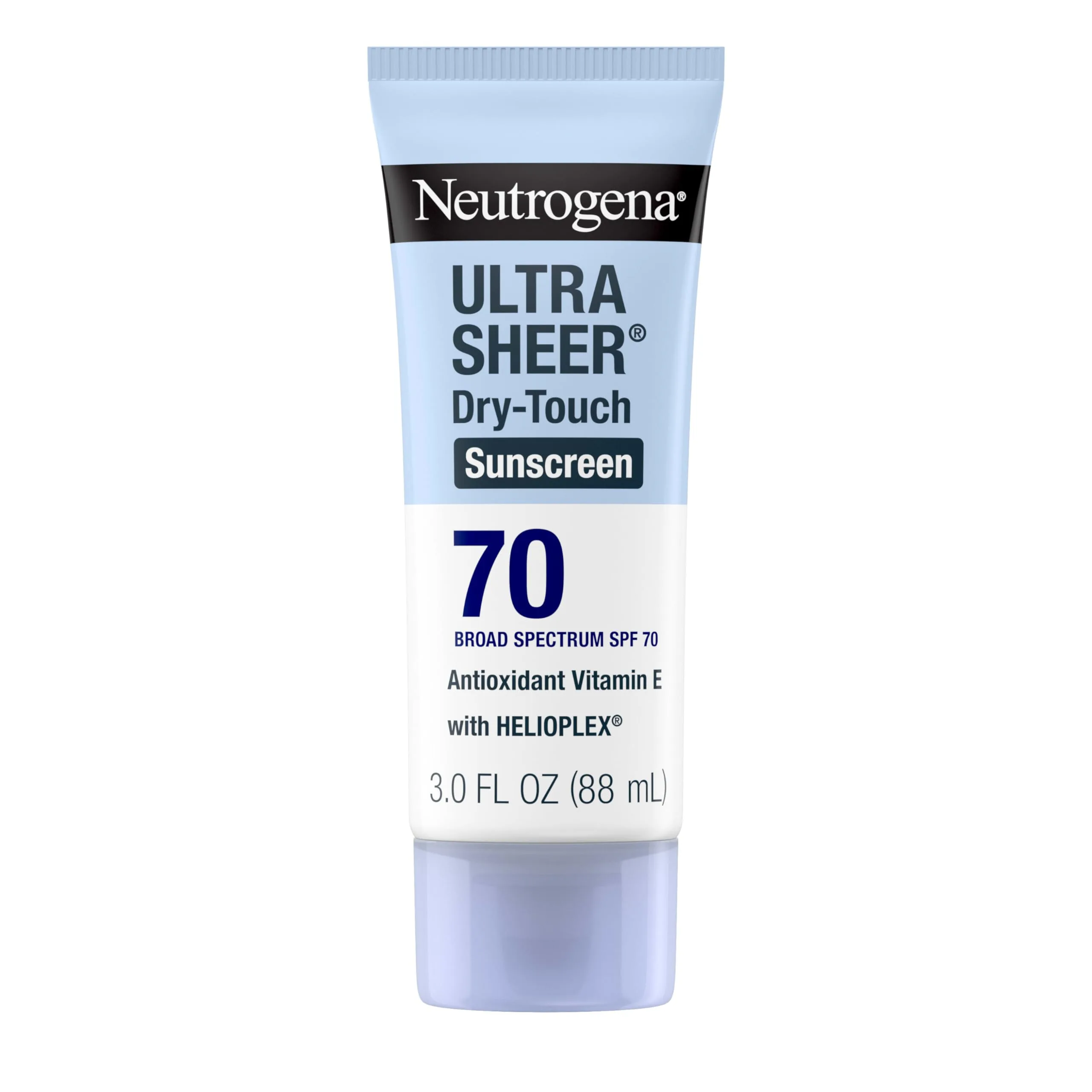 Neutrogena Ultra Sheer Dry-Touch Sunscreen Lotion SPF 70, 100ml (3 fl oz) | Broad Spectrum Protection for Oily Skin - main product image