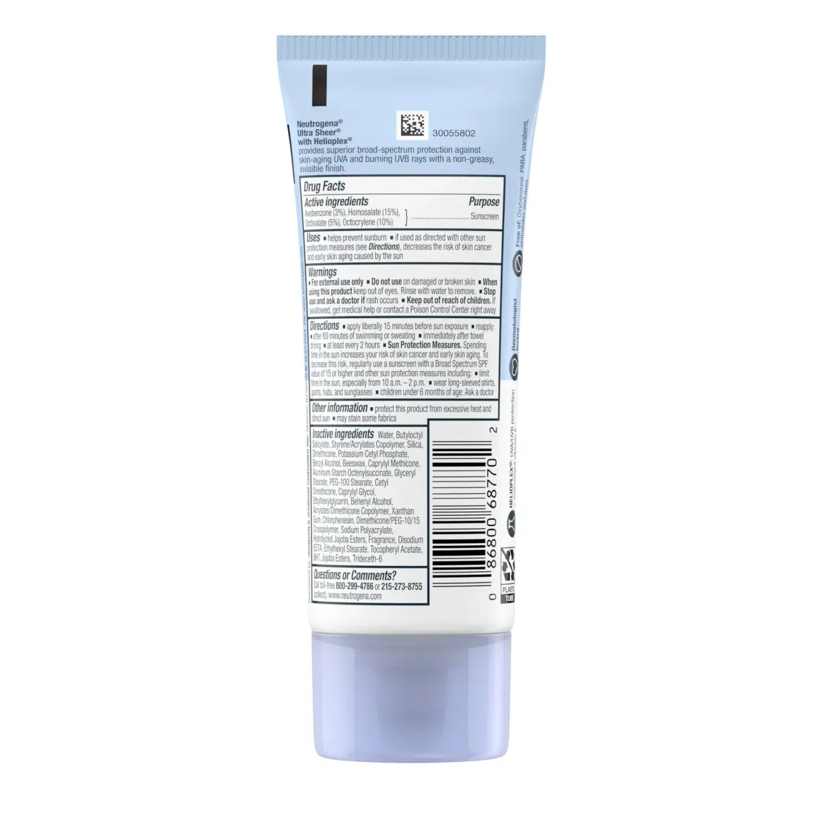 Neutrogena Ultra Sheer Dry-Touch Sunscreen Lotion SPF 70, 100ml (3 fl oz) | Broad Spectrum Protection for Oily Skin - view 9