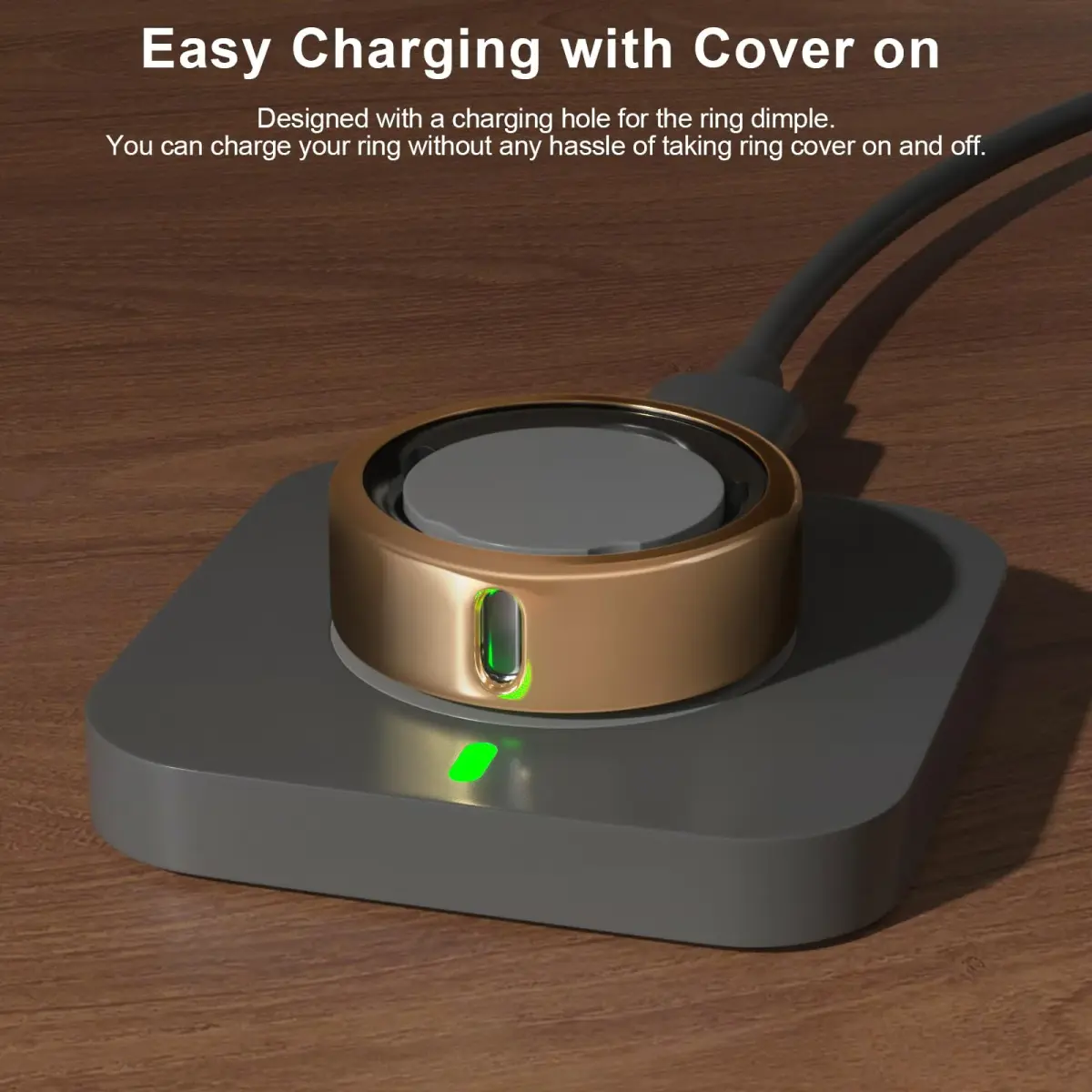 ZOOROO Oura Ring Gen 3/4 Case | 3 Pack Gold+Rosegold+Champagne - view 3