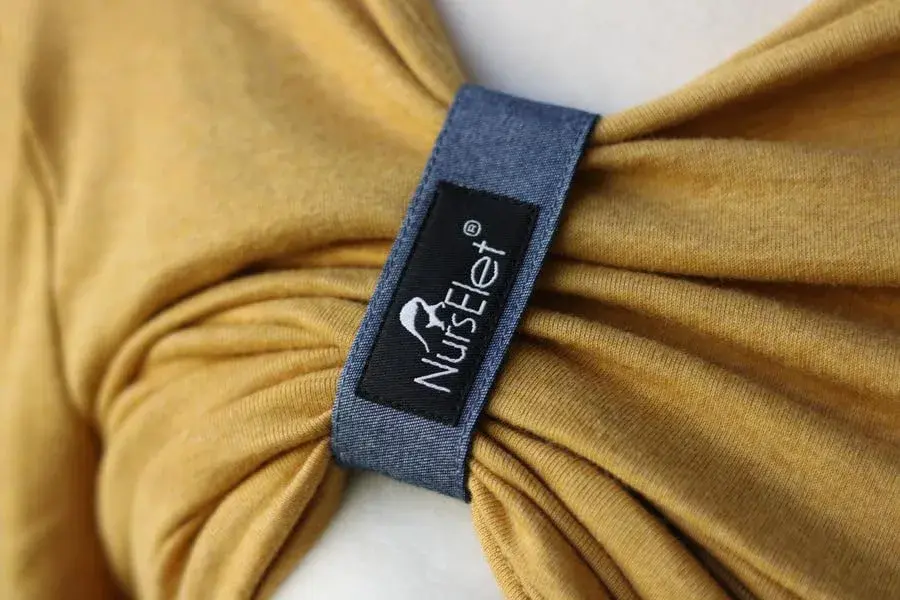 NursElet Nursing Bracelet, Hands-Free Shirt Holder & Breastfeeding Reminder (Denim - 2 Units) - view 5