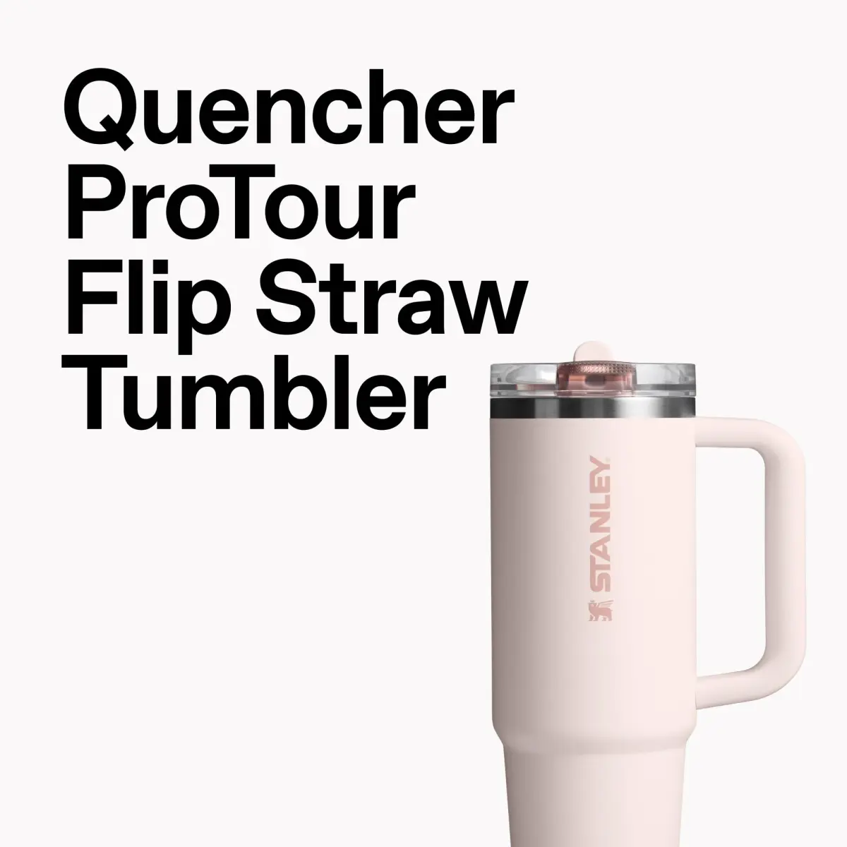 STANLEY Quencher ProTour Flipstraw Tumbler 40 oz (1180 ml) | Leakproof Insulated Stainless Steel Cup with Handle - view 2