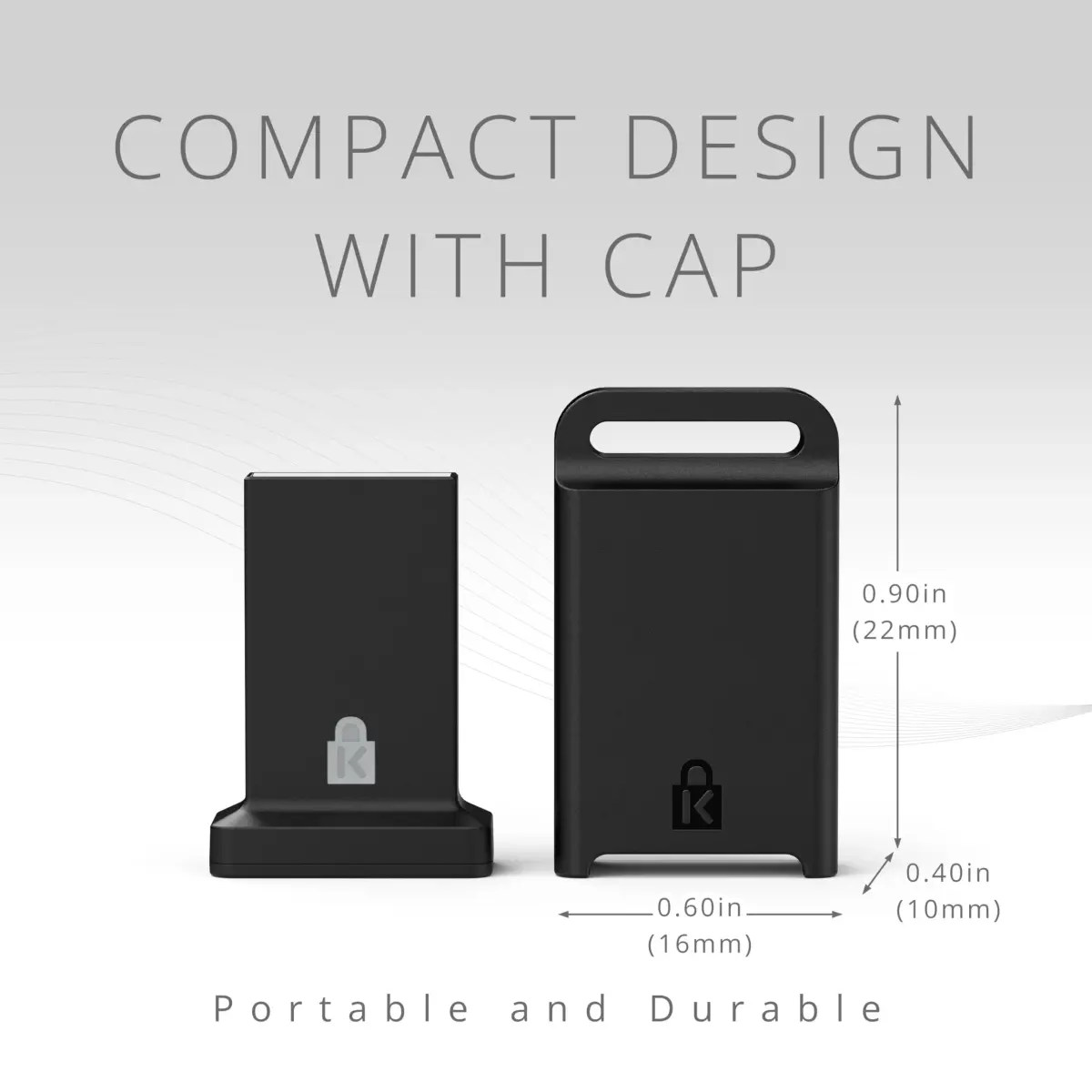 Kensington VeriMark™ IT 2.0 USB-A Fingerprint Key | Windows Hello & Business, 360° Reader, Password-Free Login - view 7
