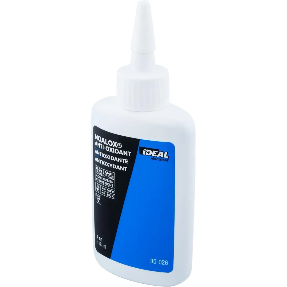 Ideal Electrical Noalox Anti-Oxidant Compound 4 oz (118 ml) Bottle | Pack of 6 for Enhanced Conductivity - main product image