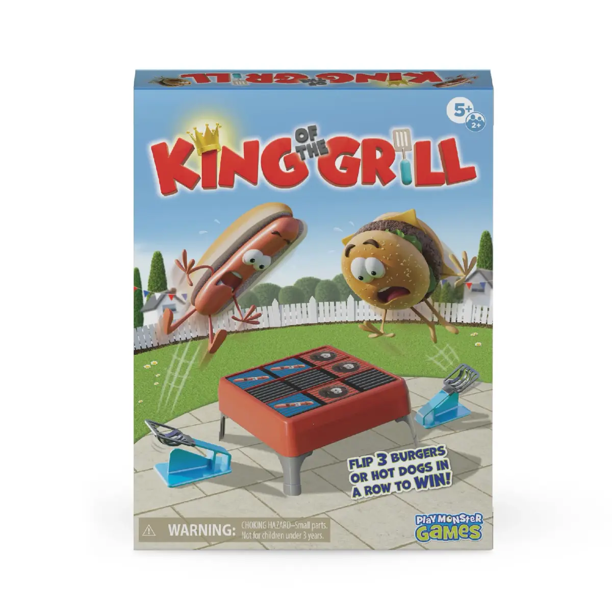 PlayMonster King of the Grill Matching Board Game | Ages 5+ | 1 Unit - main product image