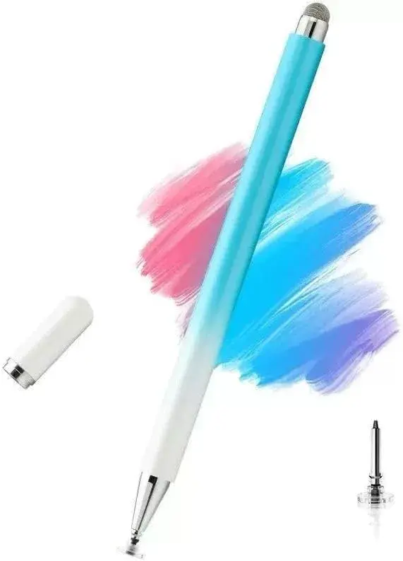 fllynewrite Blue Stylus Pen for Samsung Galaxy Tab A9/A8/A7/A7 Lite, iPad Pro/iPhone/Fire HD/Surface/HP | High Sensitivity & Precision - main product image