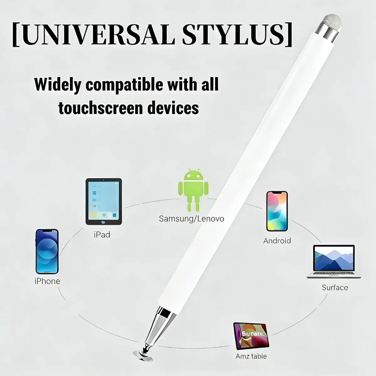 fllynewrite Blue Stylus Pen for Samsung Galaxy Tab A9/A8/A7/A7 Lite, iPad Pro/iPhone/Fire HD/Surface/HP | High Sensitivity & Precision - view 6
