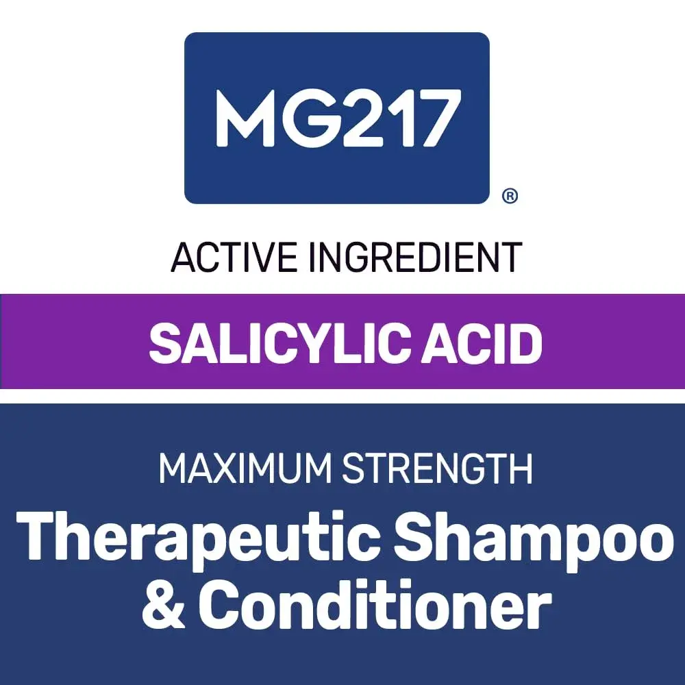 MG217 Psoriasis Shampoo and Conditioner 8 fl oz Tube | Therapeutic Scalp Treatment - view 5