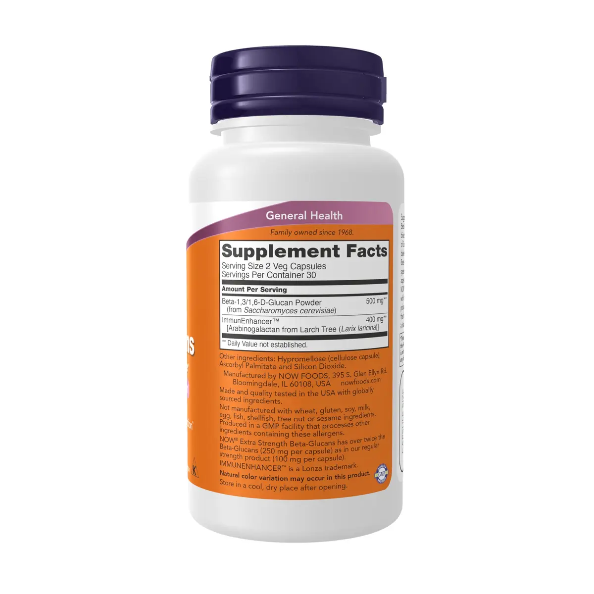 NOW Foods Beta-Glucans with ImmunEnhancer™ Extra Strength 720 Count (Pack of 12) | Supports Normal Immune Function - view 2