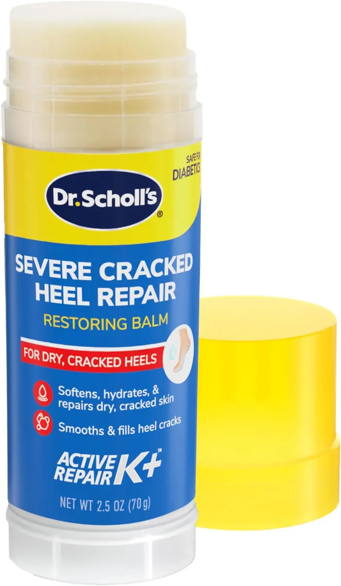 Dr. Scholl's Severe Cracked Heel Repair Balm with 25% Urea for Dry, Cracked Feet | Moisturizes & Heals - main product image