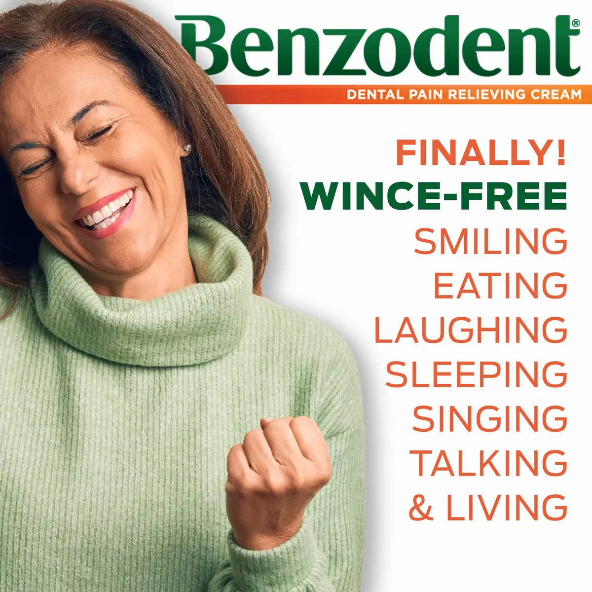 Benzodent Maximum Strength Dental and Oral Pain Cream 1oz Pack of 12 | Long Lasting Topical Anesthetic for Dentures & Mouth Sores - view 3