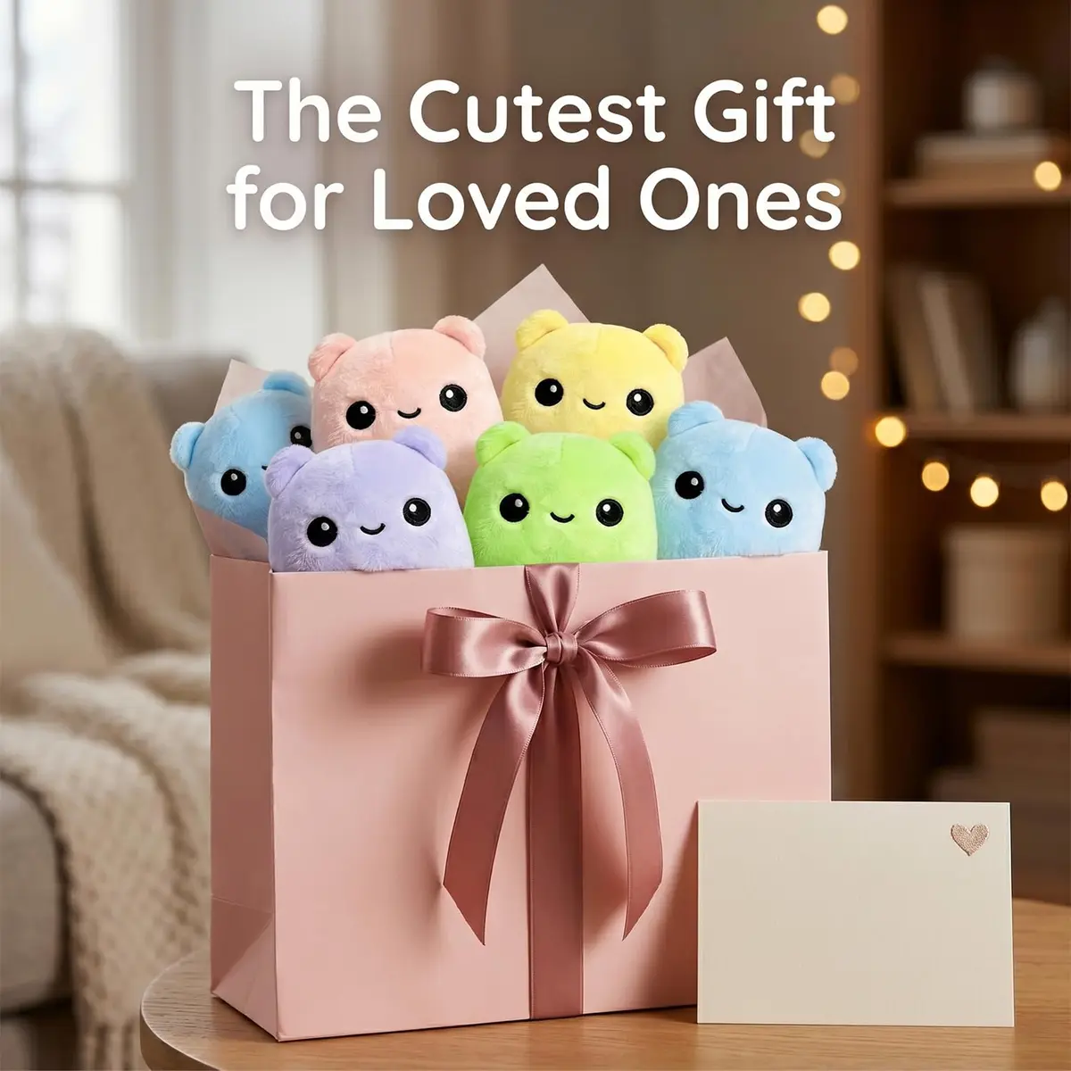 RLXGCZ Cute Mini Plush Toys Set (6 Pieces, 8cm) | ASTM-Tested Educational Toy Figures - view 6