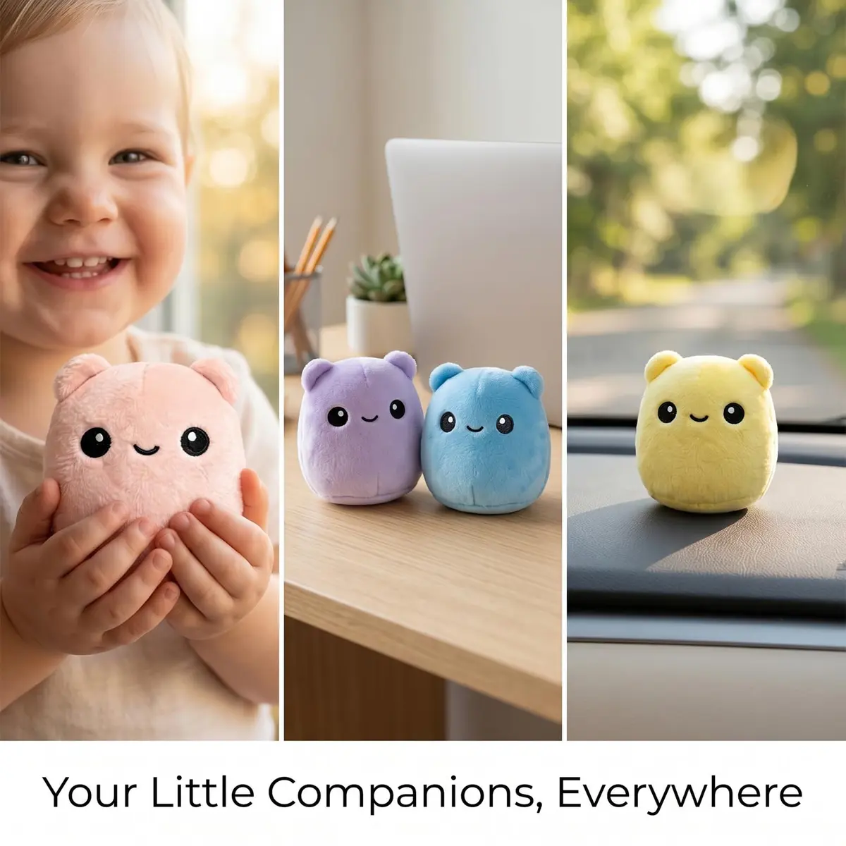 RLXGCZ Cute Mini Plush Toys Set (6 Pieces, 8cm) | ASTM-Tested Educational Toy Figures - view 7