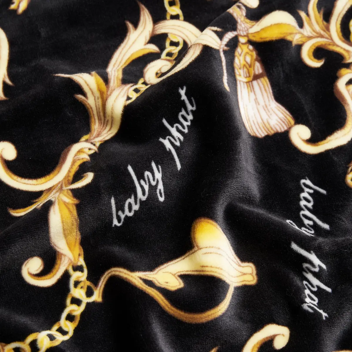 Baby Phat Oversized Plush Throw Blanket 60" x 70" | Bold Fashion Style (70-120 chars) - view 5