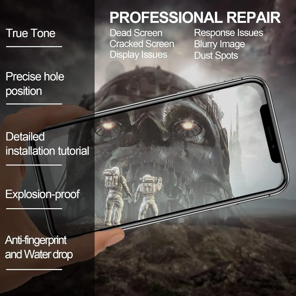 iGloFix 6.1" LCD Screen Replacement Kit for iPhone 14 | Full Assembly & Tools Support - view 6