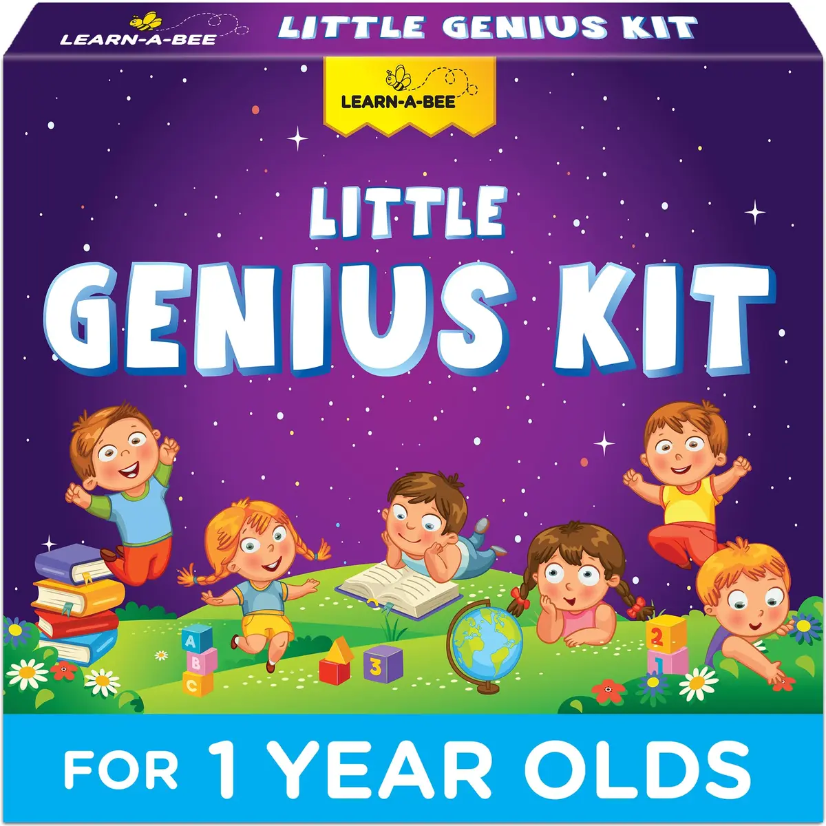Learnabee Little Genius Kit | Educational Toy for 1 Year Olds, Screen-Free Fun - main product image