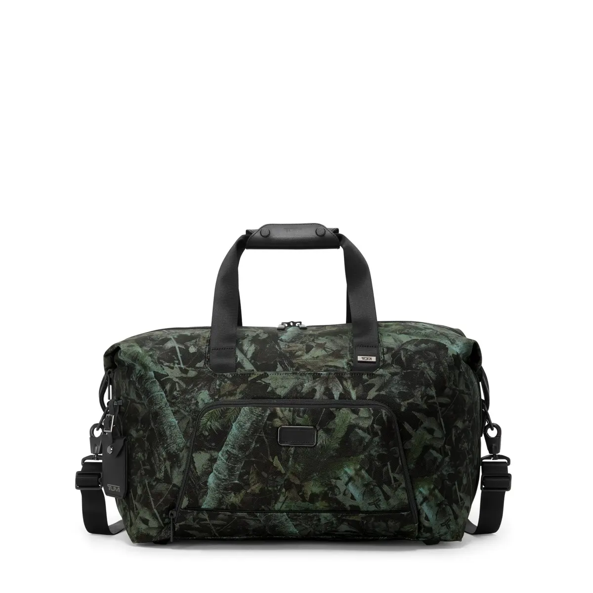 TUMI Alpha Double Expansion Duffel Bag, Forest Camo | Business & Travel Ready, Durable Nylon - main product image