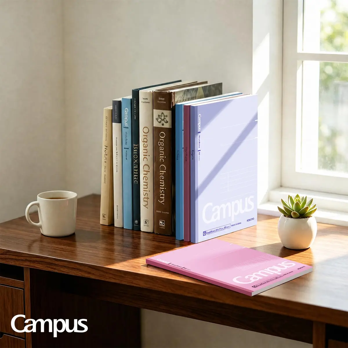 KOKUYO Campus Composition Notebooks 9-3/4" x 7-1/2" 5mm Grid (160 Pages / 80 Sheets Each, Pack of 3) - view 5